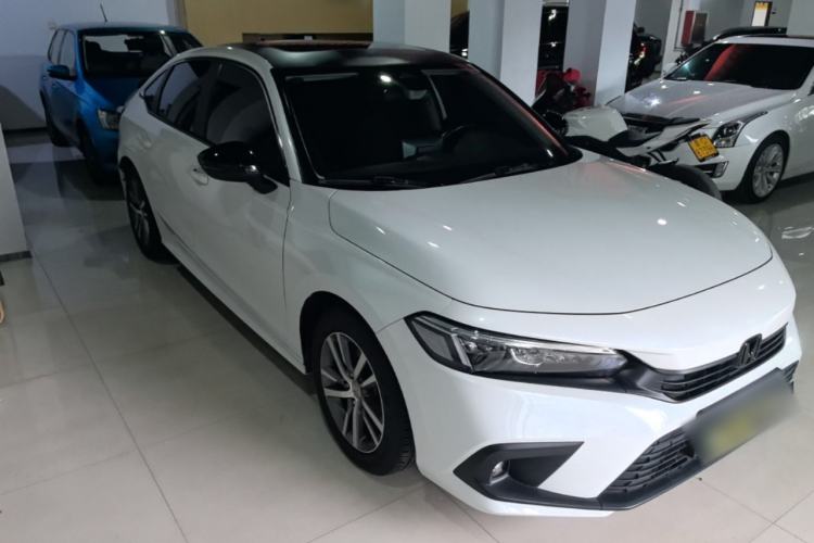Used Honda Civic 2022 240TURBO CVT Dynamic Edition Front Right 45 Deg