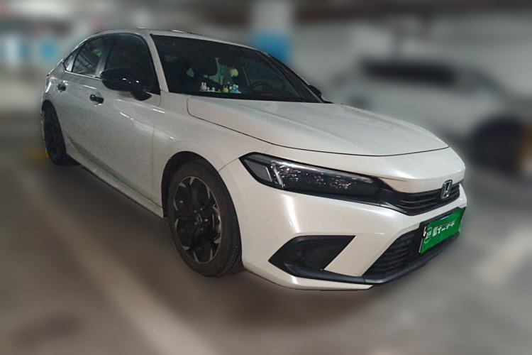 Used Honda Civic 2022 240TURBO CVT Dynamic Edition Front Right 45 Deg