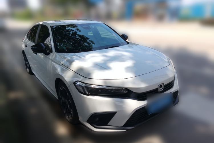 Used Honda Civic 2022 240TURBO CVT Dynamic Edition Front Right 45 Deg