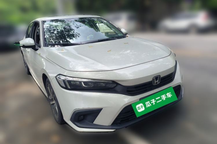 Used Honda Civic 2022 240TURBO CVT Dynamic Edition Front Right 45 Deg