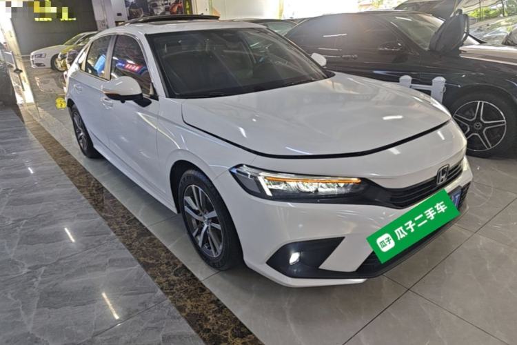 Used Honda Civic 2022 240TURBO CVT Dynamic Edition Front Right 45 Deg