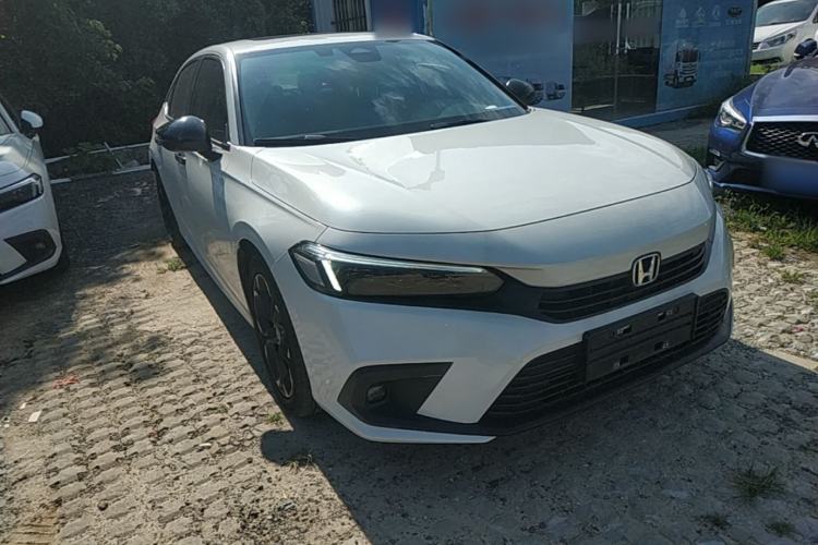 Used Honda Civic 2022 240TURBO CVT Dynamic Edition Front Right 45 Deg