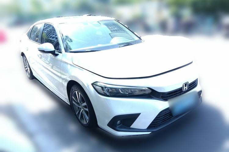Used Honda Civic 2022 240TURBO CVT Dynamic Edition Front Right 45 Deg