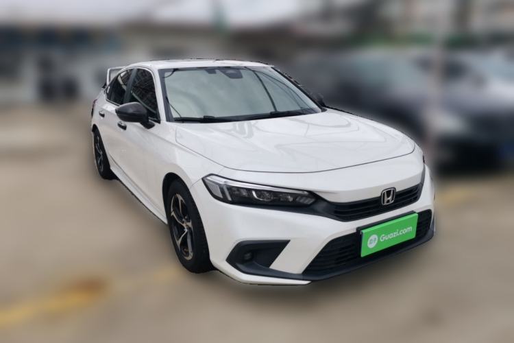 Used Honda Civic 2022 240TURBO CVT Dynamic Edition Front Right 45 Deg