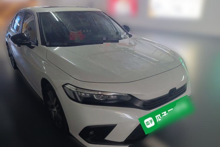 Used Honda Civic 2022 240TURBO CVT Dynamic Edition Front Right 45 Deg