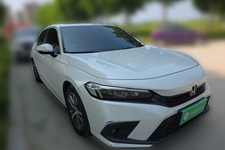 Used Honda Civic 2022 240TURBO CVT Dynamic Edition Front Right 45 Deg