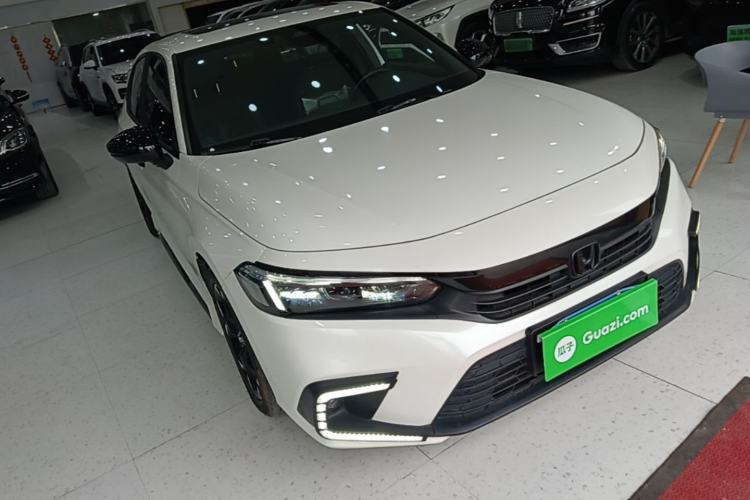 Used Honda Civic 2022 240TURBO CVT Dynamic Edition Front Right 45 Deg