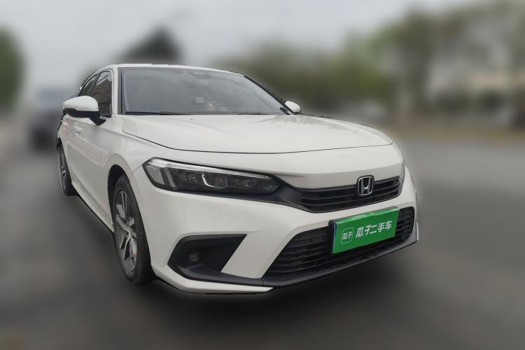 Used Honda Civic 2022 240TURBO CVT Dynamic Edition Front Right 45 Deg