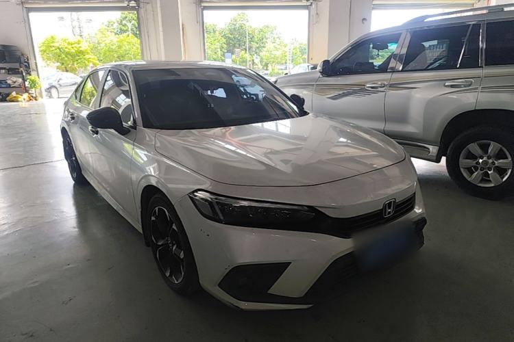 Used Honda Civic 2022 240TURBO CVT Dynamic Edition Front Right 45 Deg