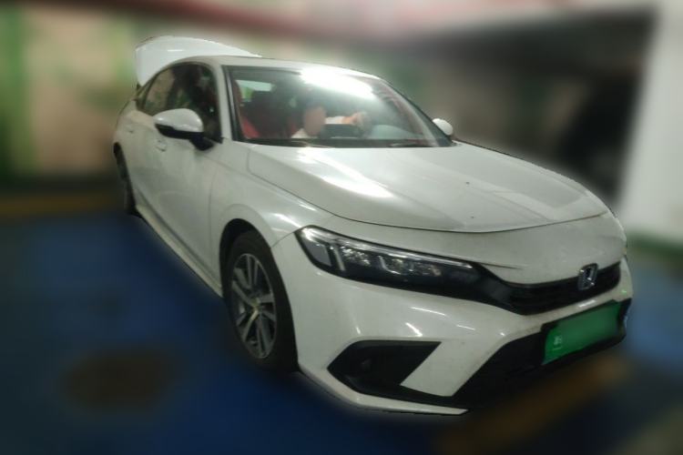 Used Honda Civic 2022 240TURBO CVT Dynamic Edition Front Right 45 Deg