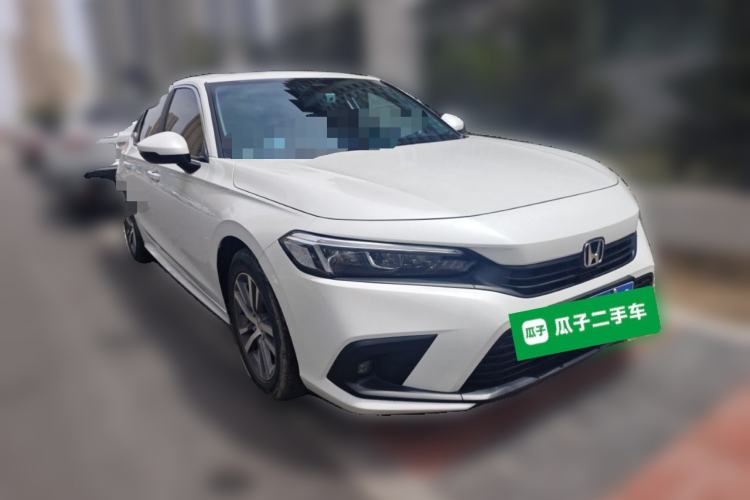Used Honda Civic 2022 240TURBO CVT Dynamic Edition Front Right 45 Deg