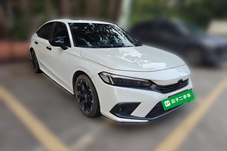 Used Honda Civic 2022 240TURBO CVT Dynamic Edition Front Right 45 Deg