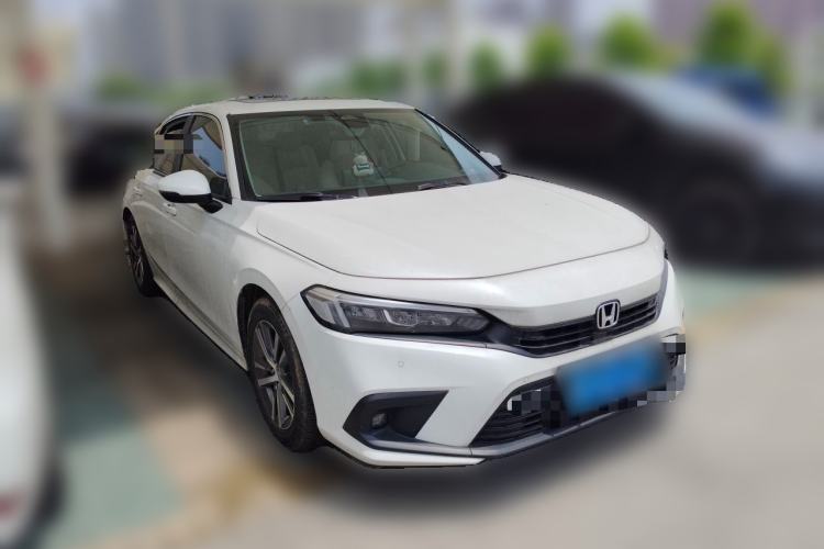 Used Honda Civic 2022 240TURBO CVT Dynamic Edition Front Right 45 Deg