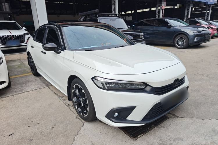 Used Honda Civic 2022 240TURBO CVT Dynamic Edition Front Right 45 Deg