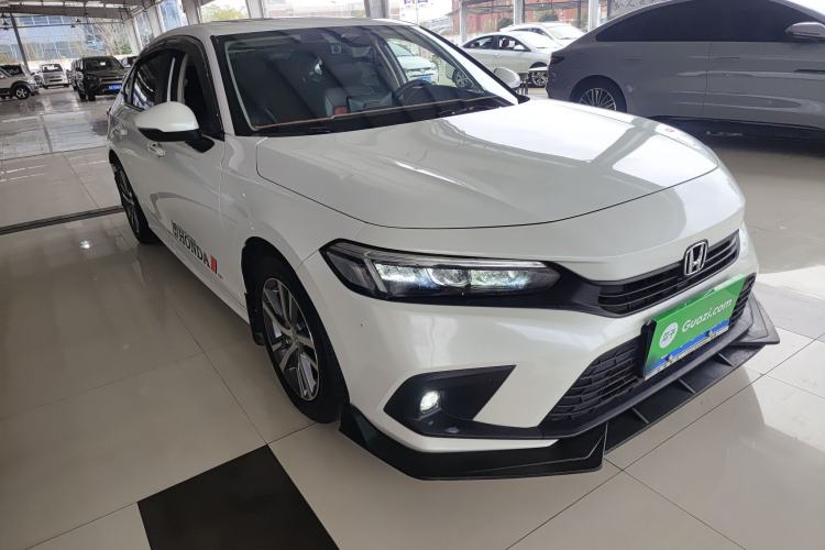 Used Honda Civic 2022 240TURBO CVT Dynamic Edition Front Right 45 Deg