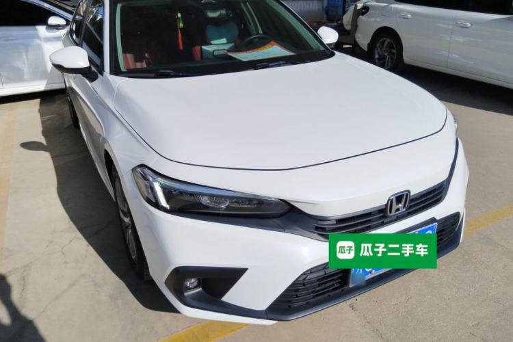 Used Honda Civic 2022 240TURBO CVT Dynamic Edition Front Right 45 Deg