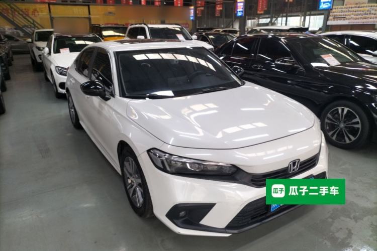 Used Honda Civic 2022 240TURBO CVT Dynamic Edition Front Right 45 Deg