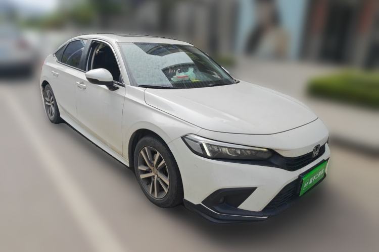 Used Honda Civic 2022 240TURBO CVT Dynamic Edition Front Right 45 Deg