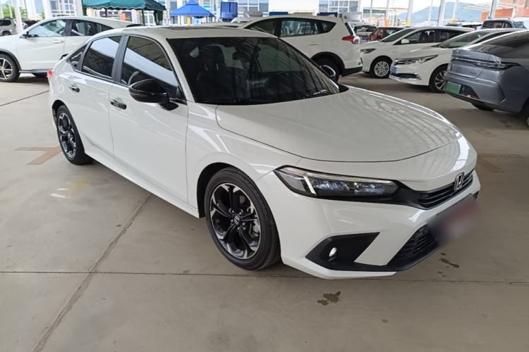 Used Honda Civic 2022 240TURBO CVT Dynamic Edition Front Right 45 Deg