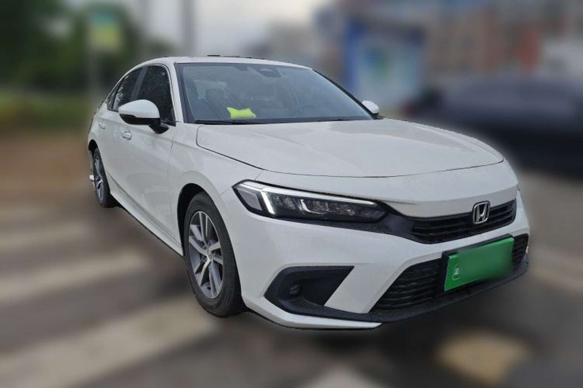 Used Honda Civic 2022 240TURBO CVT Dynamic Edition Front Right 45 Deg