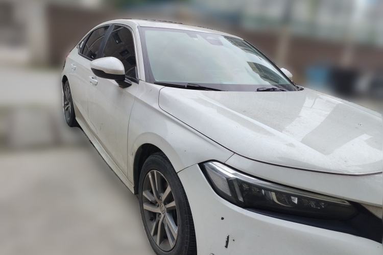 Used Honda Civic 2022 240TURBO CVT Dynamic Edition Front Right 45 Deg