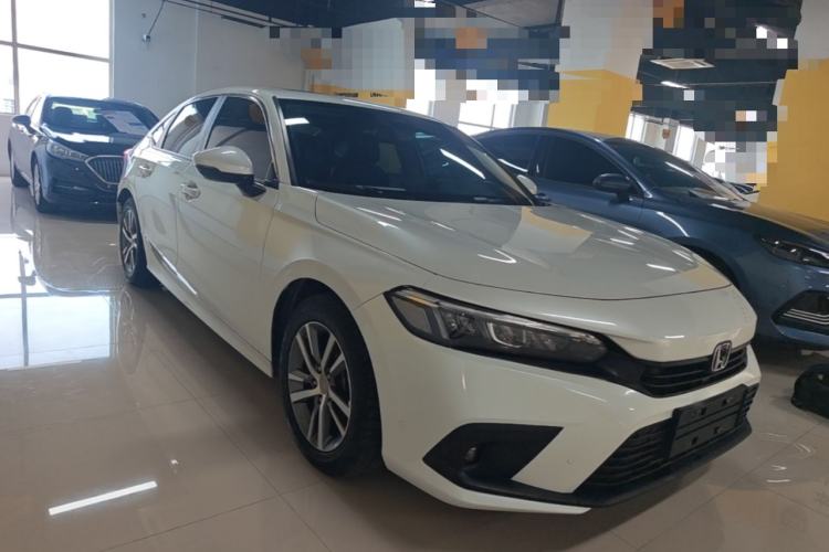 Used Honda Civic 2022 240TURBO CVT Dynamic Edition Front Right 45 Deg