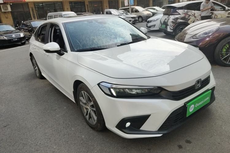 Used Honda Civic 2022 240TURBO CVT Dynamic Edition Front Right 45 Deg