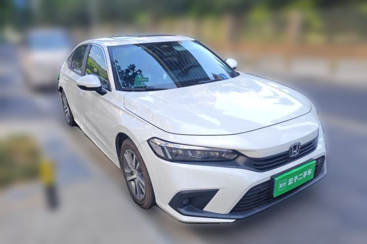 Used Honda Civic 2022 240TURBO CVT Dynamic Edition Front Right 45 Deg