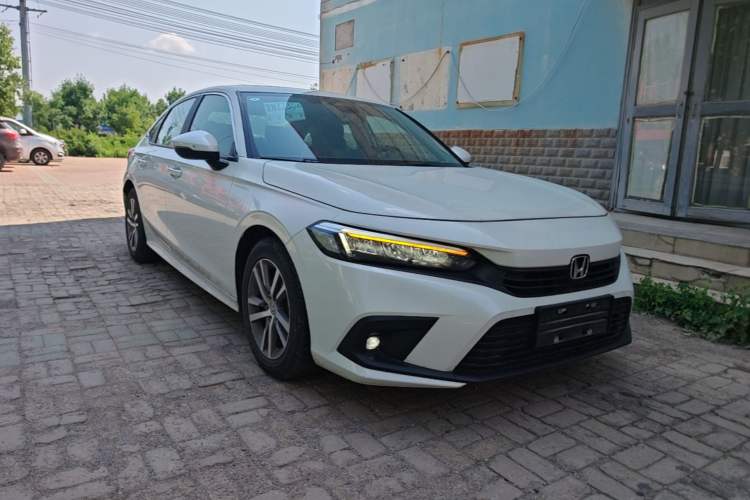 Used Honda Civic 2022 240TURBO CVT Dynamic Edition Front Right 45 Deg