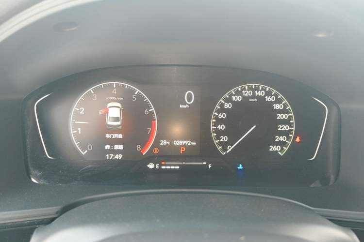 Used Honda Civic 2022 240TURBO CVT Jingcheng Edition Instrument Cluster