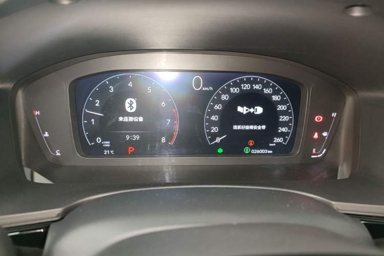 Used Honda Civic 2022 240TURBO CVT Jingcheng Edition Instrument Cluster