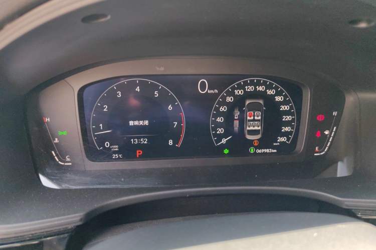 Used Honda Civic 2022 240TURBO CVT Dynamic Edition Instrument Cluster