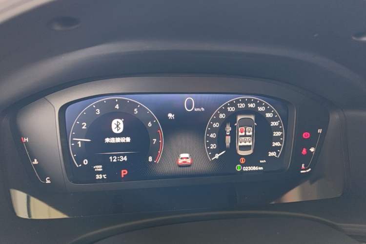 Used Honda Civic 2022 240TURBO CVT Jingcheng Edition Instrument Cluster