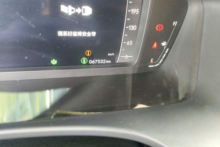Used Honda Civic 2022 240TURBO CVT Dynamic Edition Odometer Close Up