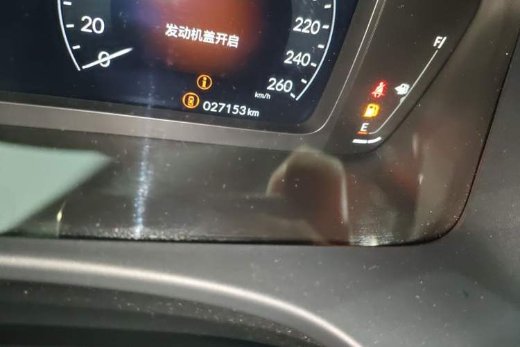 Used Honda Civic 2022 240TURBO CVT Dynamic Control Version Odometer Close Up