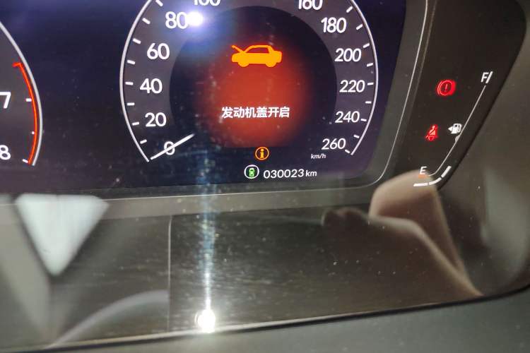 Used Honda Civic 2022 240TURBO CVT Dynamic Control Version Odometer Close Up