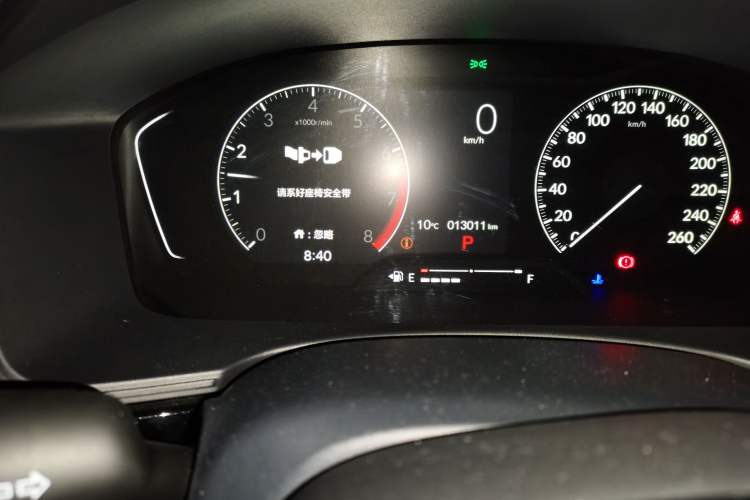 Used Honda Civic 2022 180TURBO CVT Shangdong Edition Odometer Close Up