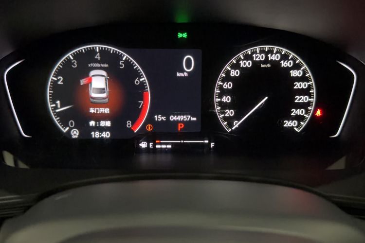 Used Honda Civic 2022 240TURBO CVT Jingcheng Edition Odometer Close Up