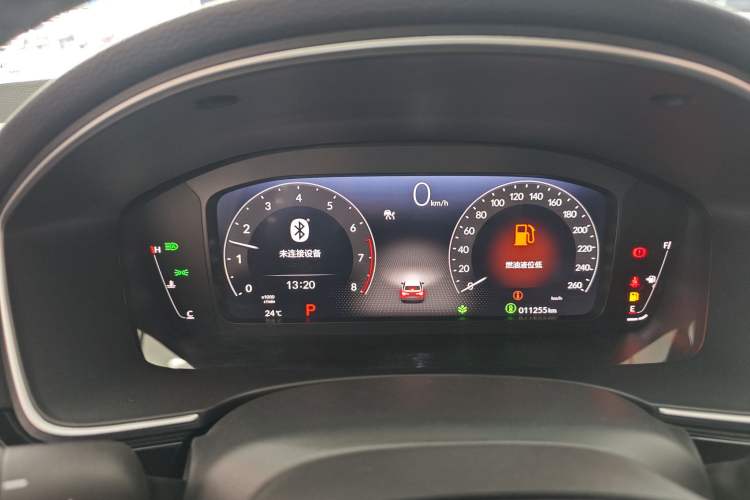 Used Honda Civic 2022 240TURBO CVT Dynamic Control Version Odometer Close Up
