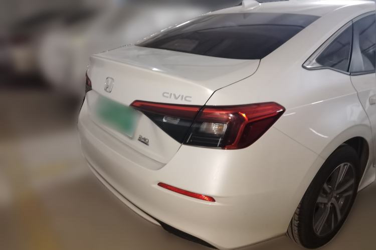 Used Honda Civic 2022 240TURBO CVT Dynamic Edition Rear