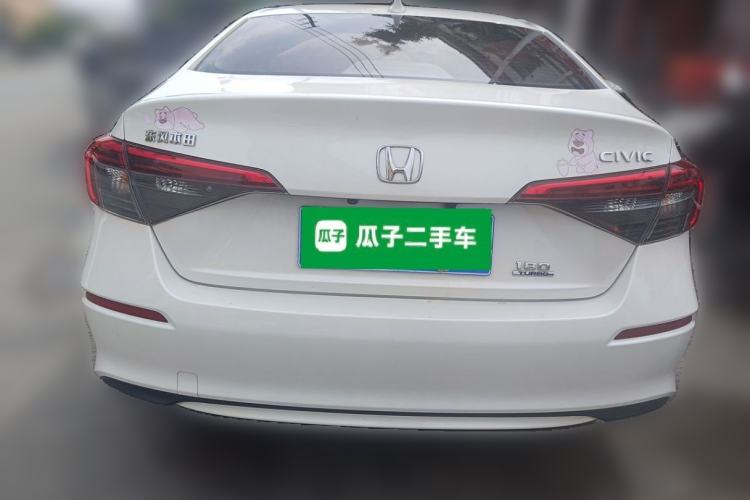 Used Honda Civic 2022 180TURBO CVT Shangqing Edition Rear