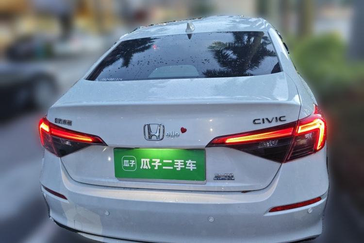 Used Honda Civic 2022 240TURBO CVT Dynamic Edition Rear