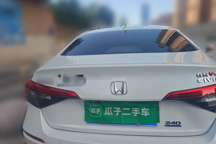 Used Honda Civic 2022 240TURBO CVT Dynamic Edition Rear