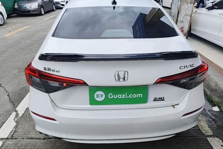Used Honda Civic 2022 240TURBO CVT Dynamic Edition Rear