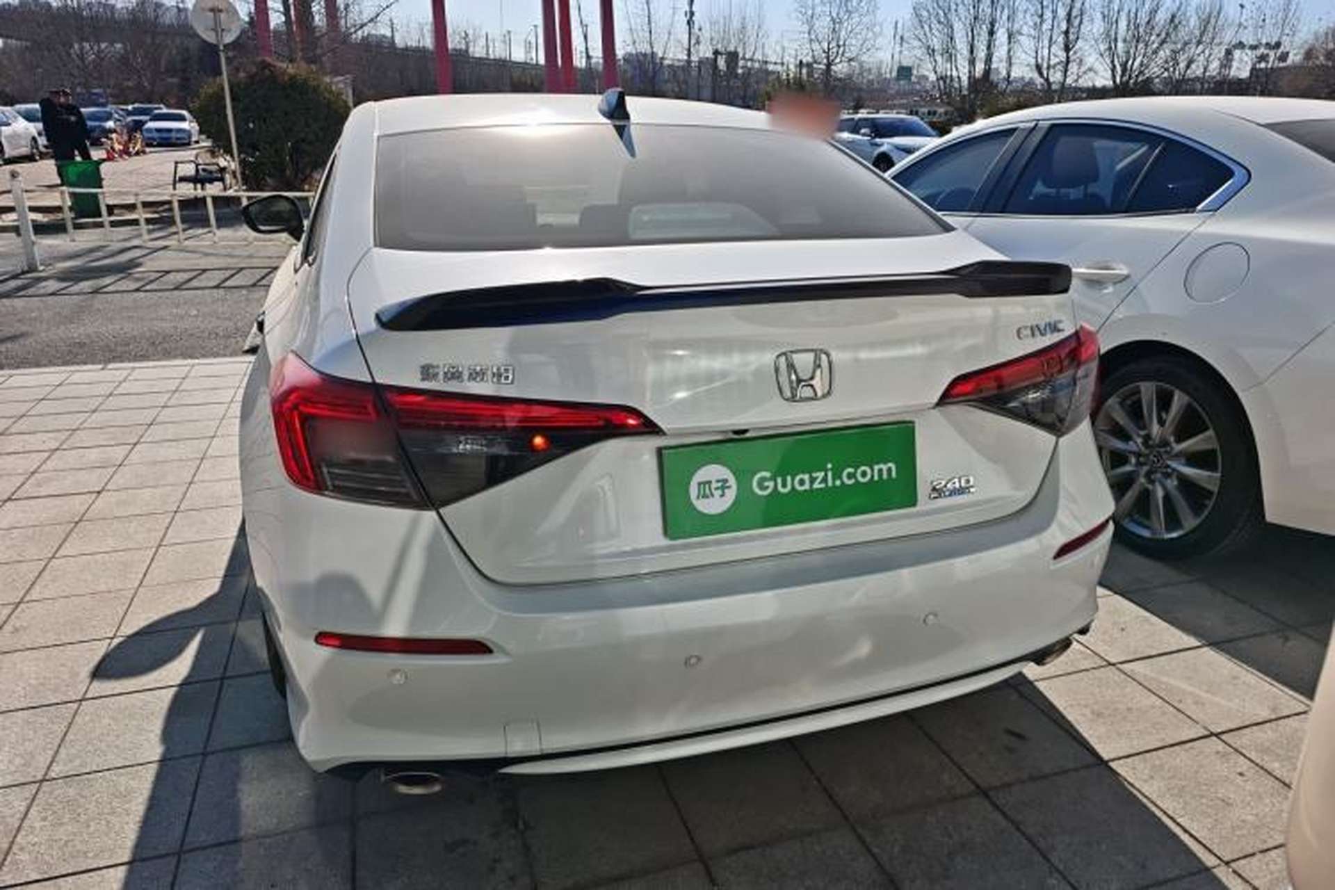 Used Honda Civic 2022 240TURBO CVT Dynamic Edition Rear