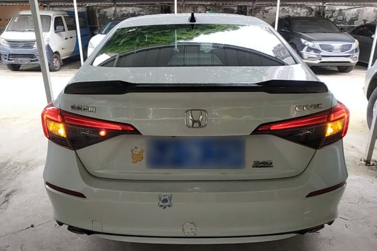 Used Honda Civic 2022 240TURBO CVT Dynamic Edition Rear