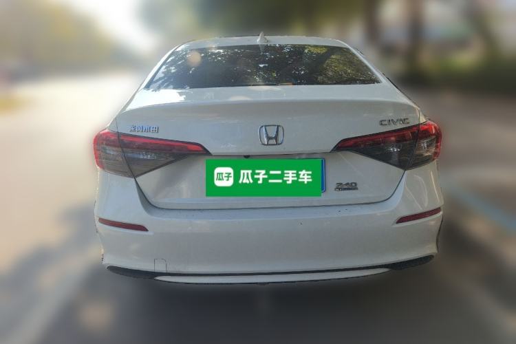 Used Honda Civic 2022 180TURBO CVT Shangqing Edition Rear