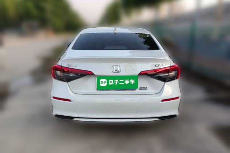 Used Honda Civic 2022 240TURBO CVT Dynamic Edition Rear