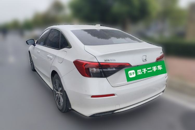 Used Honda Civic 2022 240TURBO CVT Dynamic Edition Rear Left 45 Deg