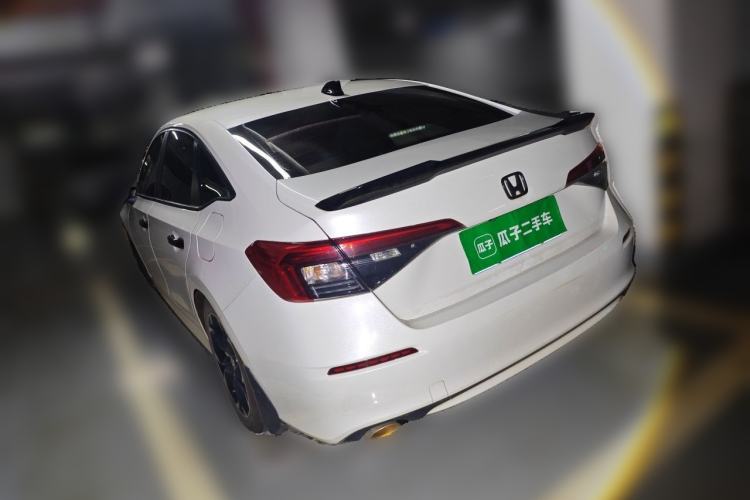 Used Honda Civic 2022 240TURBO CVT Dynamic Edition Rear Left 45 Deg